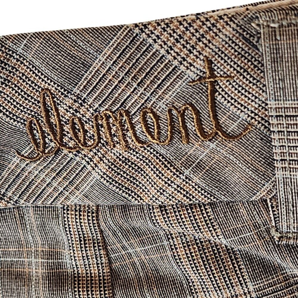 Element Plaid Walking Shorts Women’s Size 5 Brown Tan Bermuda Mid Rise - Picture 4 of 10